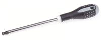 be-8708 Bahco Ball End Hexagon  Screwdriver, 8 mm Tip, 150 mm Blade, 272 mm Overall