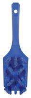 41798 Vikan Hard Bristle Purple Scrubbing Brush, 37mm bristle length, PET bristle material