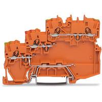 2000-5377101-000 WAGO 2000-5377/101-000 TOPJOB S Series Orange, 1mm², 3-Level, Push-In Cage Clamp Termination