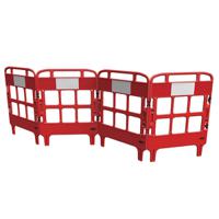 kbu023-000-600 JSP Red Folding Barrier
