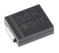s5k Taiwan Semiconductor 800 V 5 A Diode Recovery 2-Pin DO-214AA S5K