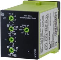 k3zif20-24v-acdc-110-240v-ac Tele K3ZIF20 Series Plug In Timer Relay, 110 → 240 V ac, 24V ac/dc, 2-Contact, 1 s → 100h, SPDT