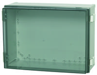 cab-pc-405020-t Fibox CAB Series Polycarbonate Wall Box, IP65, Viewing Window, 400 mm x 500 mm x 200mm