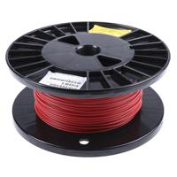100g0111-250-2 TE Connectivity Zerohal 100G Series Red 2.5 mm² Hook Up Wire, 13 AWG, 37/0.29 mm, 100m, LSZH Insulation, 100G0111-2.50-2