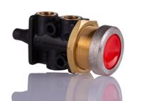 03041602 Norgren Button 3/2 Mechanical Valve 304 Series, G 1/8, 1/8, III B