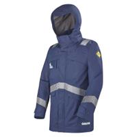 22-9d619927-102-3xl Cepovett Safety ULLY Navy Blue, Waterproof, Windproof Parka Jacket, XXXL