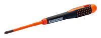 be-8510sl Bahco Phillips, Slotted Insulated Screwdriver, PH1-PH2 Tip, VDE/1000V