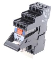 pt2l7lb2-8-1415534-7 TE Connectivity DIN Rail Power Relay, 12V dc Coil, 12A Switching Current, DPDT