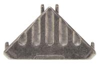 3842523511 Bosch Rexroth M4 Angle Bracket, Connecting Component, Strut Profile 20 mm, Groove Size 6mm
