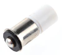 207-078 RS PRO White LED Indicator Lamp, 24V dc, Midget Flange Base, 6mm Diameter, 2070mcd