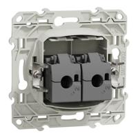 s505486 Schneider Electric White, 2 Way, 1 Gang, Odace