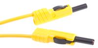 973647103 Hirschmann Test & Measurement, 16A, 60V dc, Yellow, 2m Lead Length
