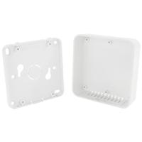 cbrs01vwh CAMDENBOSS CBR Series White Vented Room Sensor Enclosure, 86 x 86 x 25.5mm