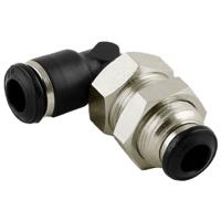 231-2674 RS PRO 55060 Series Elbow Fitting, Push In 8 mm to M16, Threaded-to-Tube Connection Style