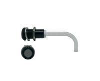rhd-0900-3000-f9ps67pr RHD-0900-3000-F9PS67PR Bivar, Panel Mount Right Angle LED Light Pipe, Smoke Round Lens