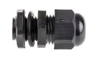 ngm16-blk HellermannTyton NGM Series Black Nylon Cable Gland, M16 Thread, 5mm min., 10mm max., IP68