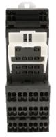 pyf-14-pu Omron MY4 14 Pin 250V ac DIN Rail Relay Socket, for use with MY Series General Purpose Relay