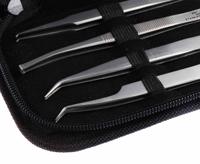 663-055 RS PRO Stainless Steel, Tweezer Set