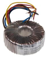 671-8965 RS PRO 230V ac, 2 x 15V ac Toroidal Transformer, 50VA 2 Output