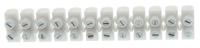 0-342-23 Legrand Terminal Strip, 41A, 6 mm² Wire, Screw Termination