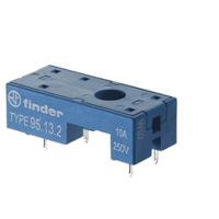 95132sma Finder 95 Series Relay Socket, for use with 40.31 Series, 40.41 Series