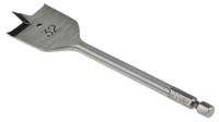 184-8128 RS PRO Chrome Vanadium Steel Flat Wood Drill Bit, 32mm Diameter, 152.4mm Overall