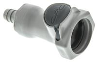 hfcd17612 Colder Products Hose Connector, Straight Hose Tail Coupling 3/8in ID, 4.2 bar