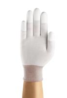 48105090 Ansell 48-105 White Nylon Nylon Glove, Size 9, Polyurethane Coating