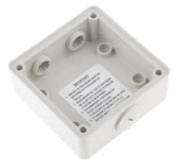 56es1gy Schneider Electric PC Back Box, 1 Gangs, 101 x 101 x 38mm