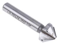 05527 EXACT HSS Countersink Drill Bit Set, 6.3 mm, 8.3 mm, 10.4 mm, 12.4 mm, 16.5 mm, 20.5 mm Head, 3 Flute(s), 90°, 6