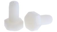 232-6880 RS PRO Plain Nylon, Hex Bolt, M10 x 20mm