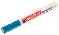 750-010 Edding Blue 2 → 4mm Medium Tip Paint Marker Pen for use with Glass, Metal, Plastic, Wood