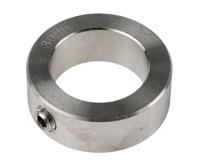 122-3461 RS PRO Shaft Collar, One Piece, Set Screw, Bore 30mm, OD 45mm, W 16mm, Stainless Steel