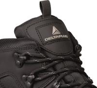 samys3no41 Delta Plus SAMYS Black Steel Toe Capped Men's Safety Boots, UK 7, EU 41