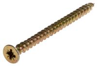 263-1959 RS PRO Pozidriv Countersunk Steel Wood Screw, Yellow Passivated, Zinc Plated, 5mm Thread, 70mm Length