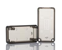 1551usb2tsk Hammond 1551 Series Smoked Translucent ABS Enclosure, IP54, Smoked Translucent Lid, 50 x 25 x 15mm