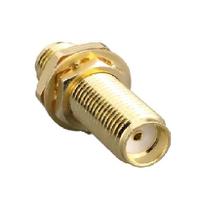 adp-smaf-smaf-b-g Linx Straight Coaxial Adapter SMA Socket to SMA Socket 0 → 18GHz