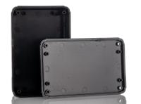 rl6225bk Hammond RL Series Black ABS, Plastic Enclosure, IP54, Flanged, Black Lid, 1.97 x 3.15 x 1.97in