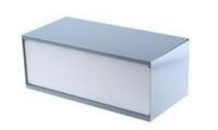 266-4950 RS PRO Grey Cold Rolled Steel Instrument Case, 406 x 197 x 159mm