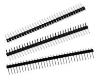 61301811021 Wurth Elektronik WR-PHD Series Right Angle Through Hole Pin Header, 18 Contact(s), 2.54 mm Pitch, 1 Row, Unshrouded