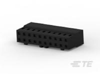 2-2316109-0 TE Connectivity, AMPMODU Female PCB Connector Housing, 2mm Pitch, 20 Way, 2 Row