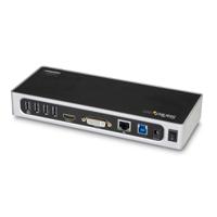 dk30add StarTech.com Dual Monitor USB 3.0 Docking Station with DVI, HDMI, VGA - 6 x USB ports, USB C