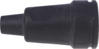 180916009 Kopp Europe Mains Connector, 16A Black, Cable Mount Rubber, 250 V