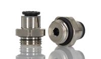 3101-06-13 Legris LF3000 Series Straight Threaded Adaptor, G 1/4 Male to Push In 6 mm, Threaded-to-Tube Connection Style