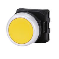 188-1126 RS PRO Yellow Spring Return Push Button Head, 22mm Cutout, IP65
