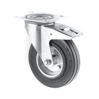 3377dvr100p62 Tente Braked Swivel Castor Wheel, 70kg Capacity, 100mm Wheel
