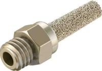 amte-m-lh-m3 Festo AMTE Brass, Bronze 10bar Pneumatic Silencer, Threaded, M3 Male