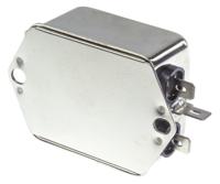 fn2020-16-06 Schaffner, FN2020 16A 250 V ac/dc 400Hz, Chassis Mount EMI Filter, Fast-On, Single Phase