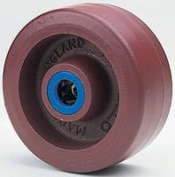 420-3398 Flexello Polyurethane Abrasion Resistant, Corrosion Resistant Trolley Wheel, 250kg