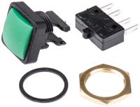 49-59223 ITW Switches 49-59 Series Push Button Switch, Momentary, Panel Mount, 16mm Cutout, SPDT, 250V ac, IP67